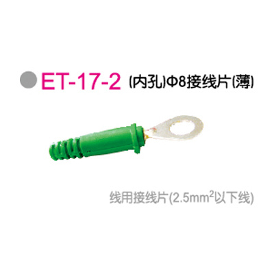 ET-17-2 (内孔)Φ8接線(xiàn)片(薄)